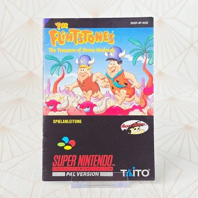 The Flintstones | Anleitung | Handbuch | SNES Super Nintendo | Zustand 8,5/10 