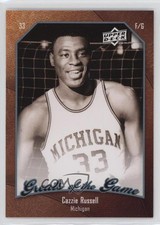 2009-10 Upper Deck Greats of the Game Cazzie Russell #23 1jq1