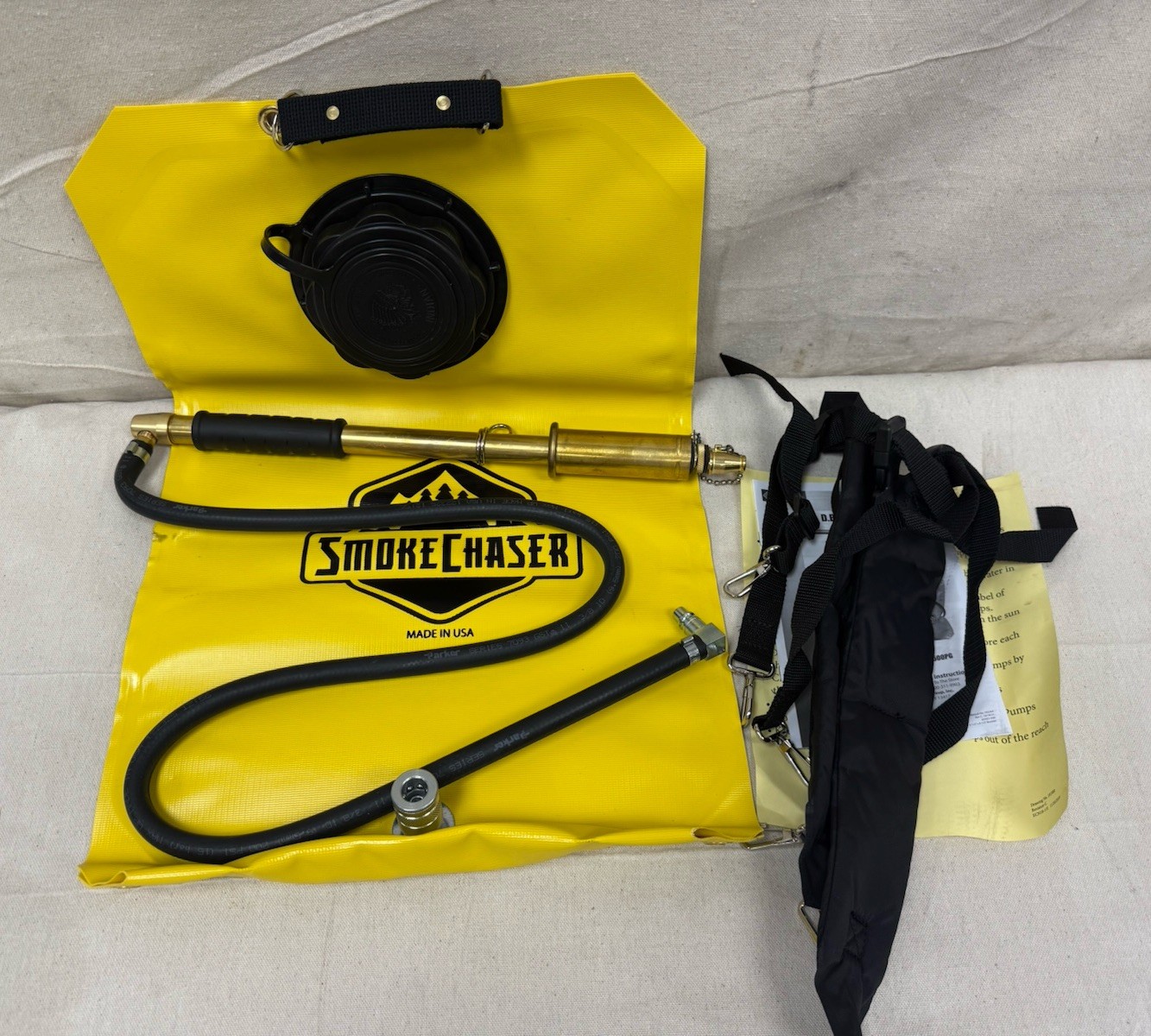 INDIAN 179061V Wildland Firefighting Pump Backpack Plastic 5 gal Tank Capacity
