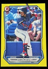 2026 Bowman Baseball Victor Arias 1st Yellow /75