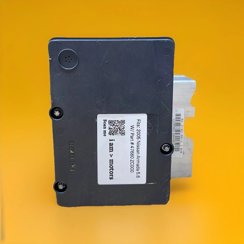 Refurbished ABS Brake Pump Module 2005 Nissan Armada 5.6 V8 AT | 47660 ZC000 - Image 3 of 4