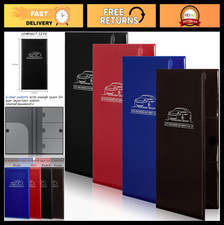 4 Pcs Car Document Holder Set - Insurance Registration Wallet, Glove Box Organ