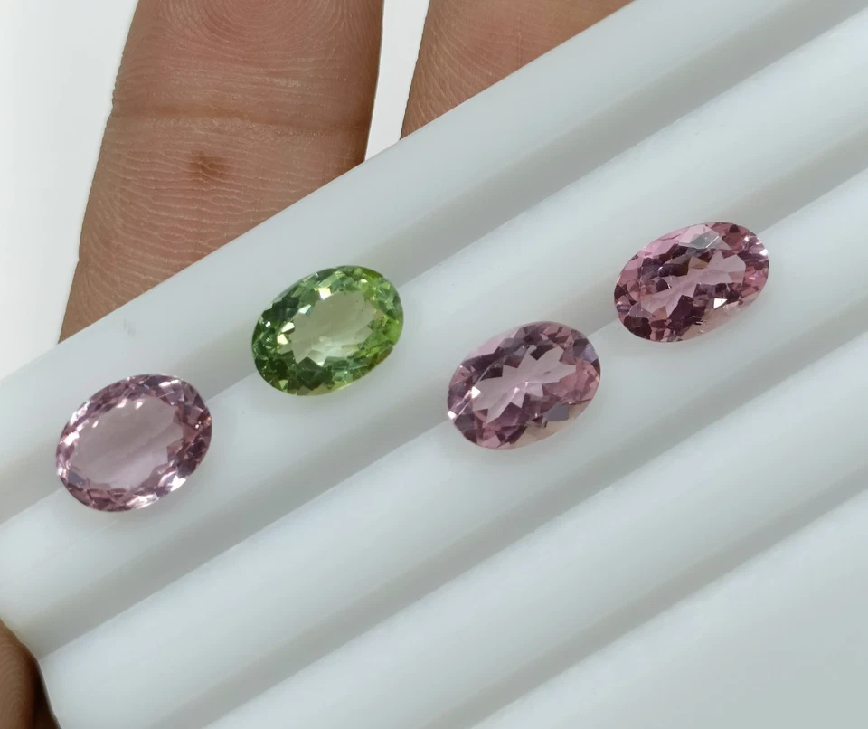 Natural Multi-Colour Tourmaline Faceted Gemstone Loose Cut Gemstone Congo Mines - Image 3 of 4