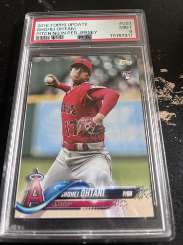 Shohei Ohtani [Batting] #US1 2018 Topps Update card