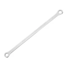 14 x 15mm Double Box End Wrench 45# Steel Nickel Plating Wrench, Silver