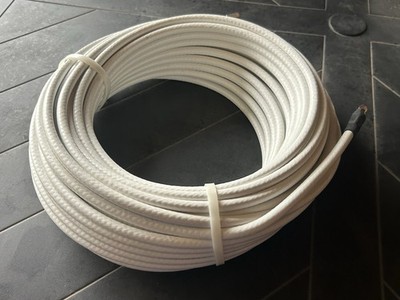 Andrew CNT-400P White Coaxial Cable 10 AWG Shielded CMP 9900963 FG2907221