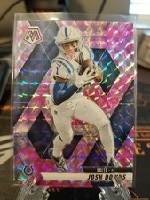 2025 Panini Mosaic - Josh Downs #145 Camo Pink Mosaic Prizm