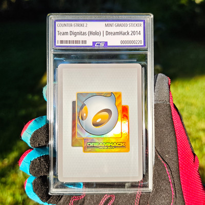 Team Dignitas Holo DreamHack 2014 Graded Card | Custom Illustration Card
