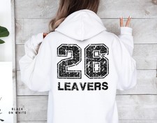 School Leavers 2026 Hoodie - 26 Leavers Style A