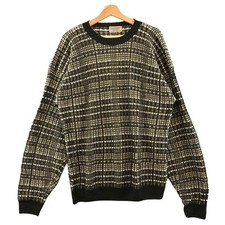 Vintage Tricots St Raphael Sweater Mens L 90s Geometric Knit