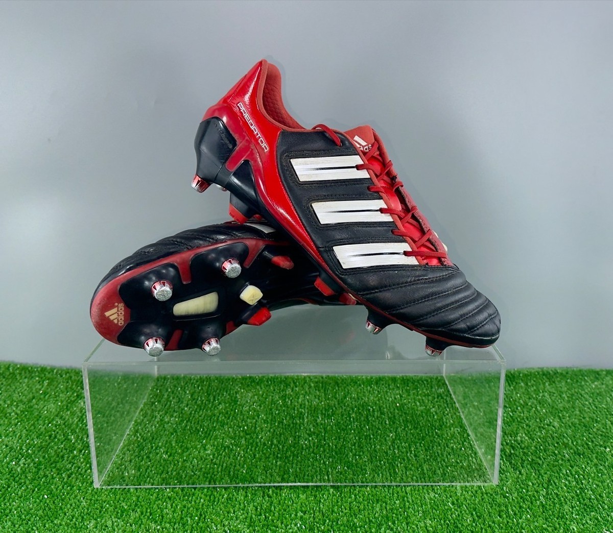 Adidas Predator Adipower SG G40975 Elite US8.5 UK8 Black boots