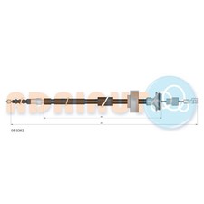 Handbremsseil hinten rechts für BMW 5-er Gran F07 | 24179412