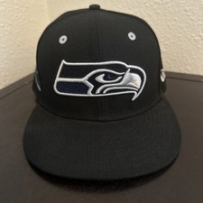 Black New Era 9Fifty Seattle Seahawks 40th Anniversary SnapBack Hat