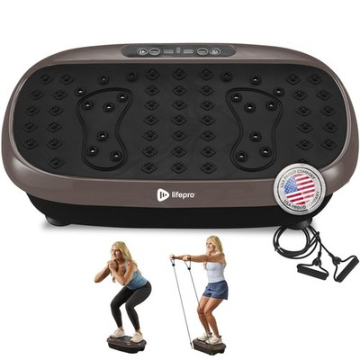 Vibration Plate Exercise Machine Magnetic Acupoints Full Body Lifepro HexaPlate