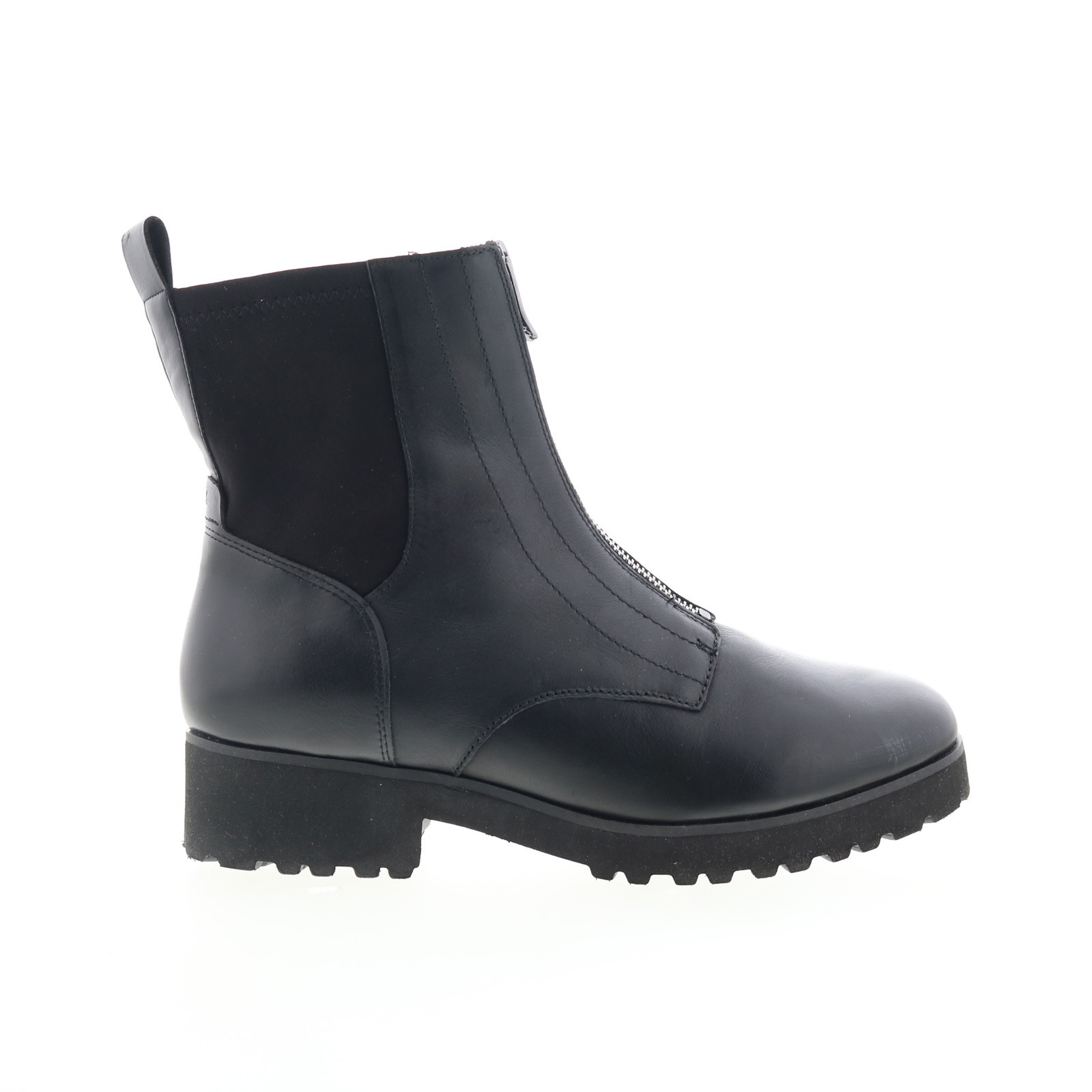Easy Spirit Willet SEWILLET Womens Black Leather Casual Dress Boots 9.5