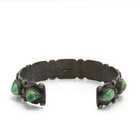 Southwest Sterling Turquoise Bench Bead 18-29in Necklace Cuff Lot of 5 #S5571-3 — photo 7