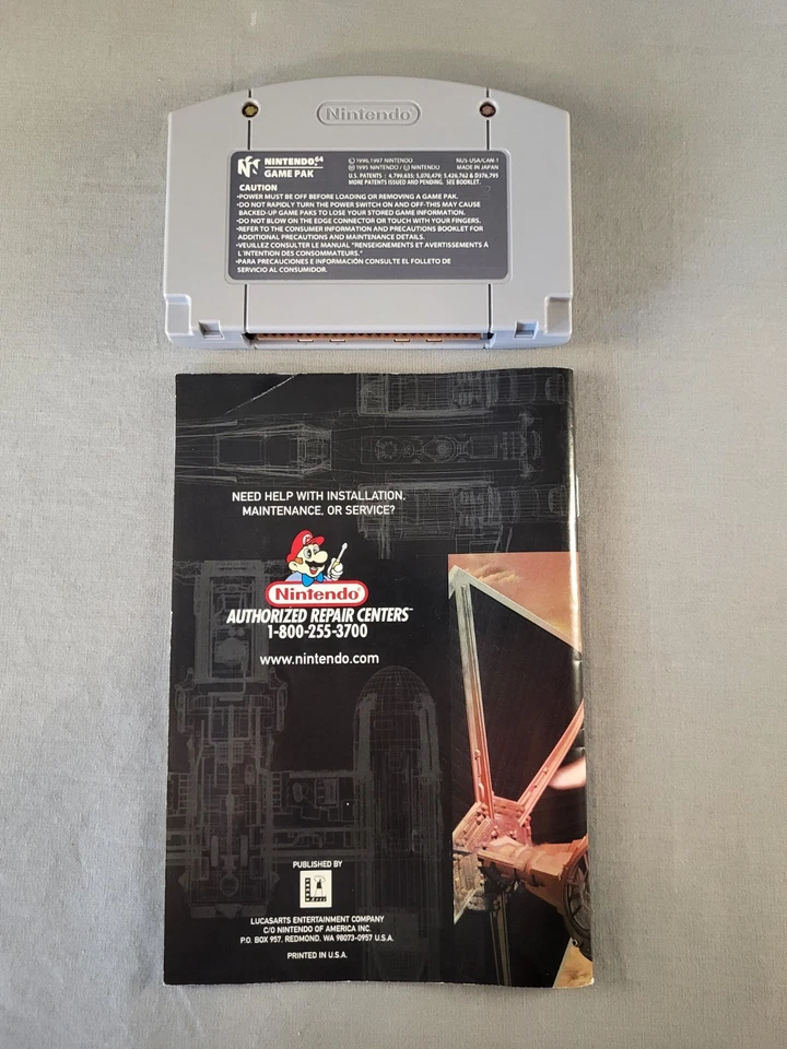 Star Wars: Rogue Squadron, N64, Complete, Authentic! - Image 3 of 4