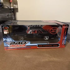 1965 Pontiac GTO Maisto Pro Rodz Black Custom 1:18 Scale Diecast Car