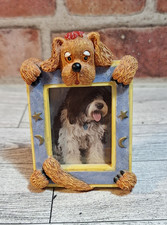 Dog Picture Frame With Magnet Easel, 2"x 3" Rare Collectible- Stocking Stuffer