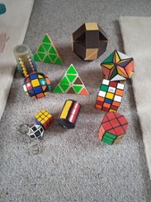 Vintage 80's Rubics Puzzles Games X 11