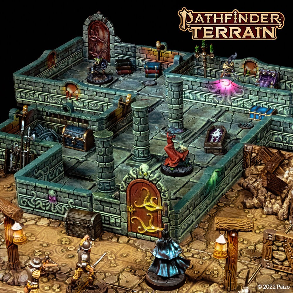 Archon Studio - DNL0035: Dungeons & Lasers Dwarven Mine Props - New