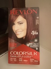 Revlon, Coloursilk, Hair Colour, no 49, Auburn Brown