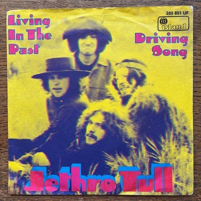 Jethro Tull    Living In The Past / Driving Song - Vinyl 7   45T - 1969 - sehr guter Zustand+