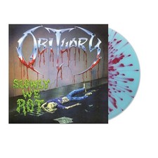 OBITUARY - Slowly We Rot - CORPSE BLUE WITH BLOOD SPLATTER NEW RECORD LP VINYL