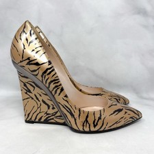 NEW Casadei Vintage Y2K Tiger Patent Leather ...