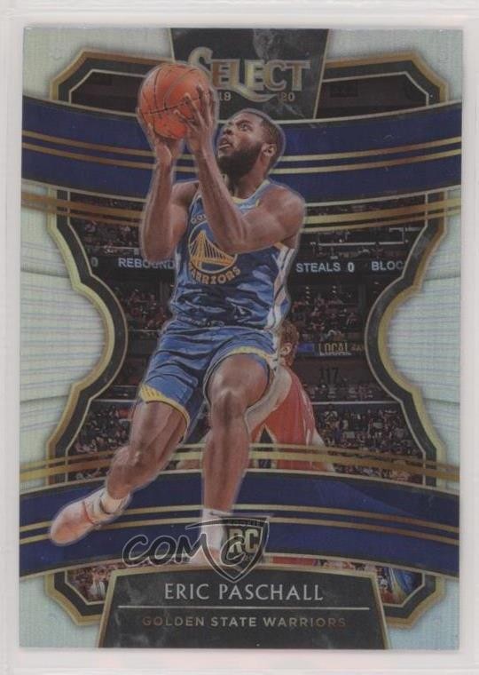2019-20 Panini Select Concourse Silver Prizm Eric Paschall #12 sq1