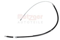 Metzger Autoteile Handbremsseil Bremsseil Seilzug Feststellbremse Hinten Links