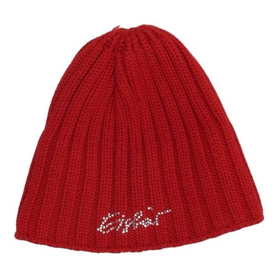 Eisbär, Beanie-Mütze, Größe: ONE SIZE, Acryl/Merinowolle/Polyester, Rot #lVj
