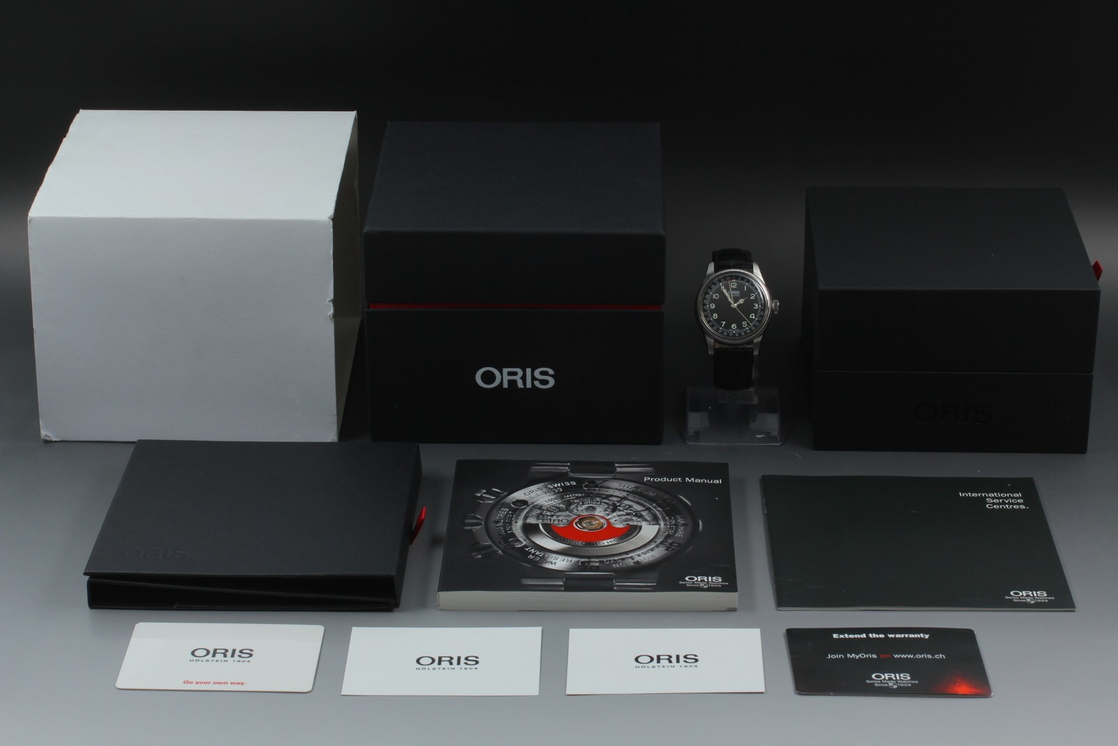 Oris Big Crown Pointer Date 7696 Black Automatic … - image 15