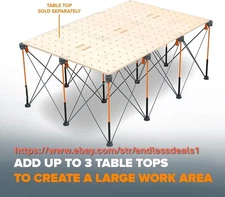 BORA Centipede CK12S 30 inch height Portable Work Stand, +,