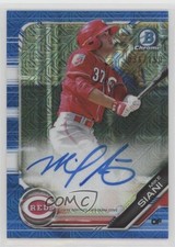 2019 Bowman Chrome Prospects HTA Choice Refractor 36/150 Mike Siani Auto 00hy