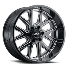 20x10 G-fx Tm6 Gloss Black Milled Wheels 6x5.5 -24mm Set Of 4 20x10 G-fx Tm6 Gloss Black Milled Wheels 6x5.5 -24mm Set Of 4