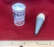 Vintage Casting Plug, Ted Williams Promotional Bobber and Frabills Chain Stringe