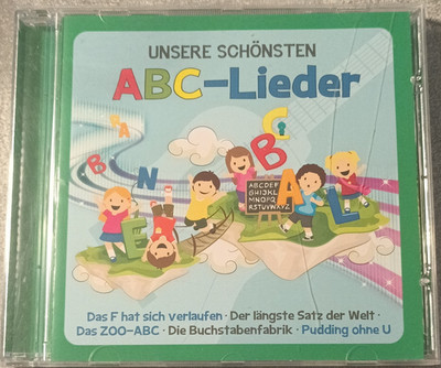 Familie Sonntag Unsere schönsten ABC-Lieder CD Album Kindermusik 2015 DE