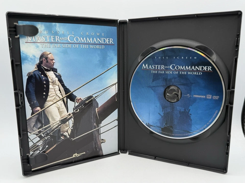 Master and Commander The Far Side of the World DVD Full-Screen Russell Crowe - Image 3 of 3