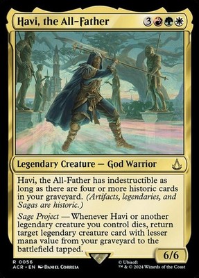 x1 Havi, the All-Father R MTG Universes Beyond: Assassin's Creed M/NM, English