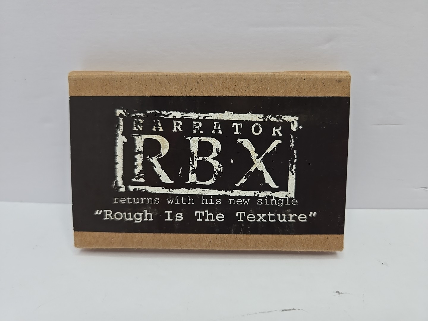 Rough Is The Texture by Narrator RBX (Cassette, 1995) Promo Sampler Hip Hop New
