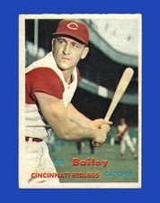 1957 Topps Set-Break #128 Ed Bailey EX-EXMINT *GMCARDS*