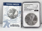 2023 $1 American Silver Eagle NGC MS70 US Invention Series ~ Personal Computer