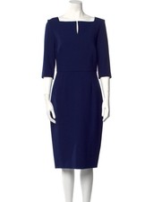 Roland Mouret Etty Dress – Indigo Blue – UK 8 – New with Tags