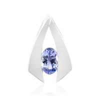 Cavill Tansanit AnhäNger 925 Silber Oval 0,37Ct Blauviolett Schmuck