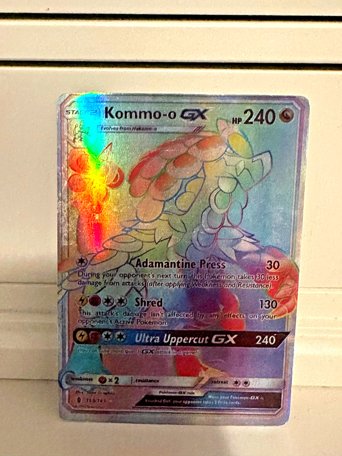 Kommo-o GX (Secret) 159/145 Sm-Guardians Rising Holo