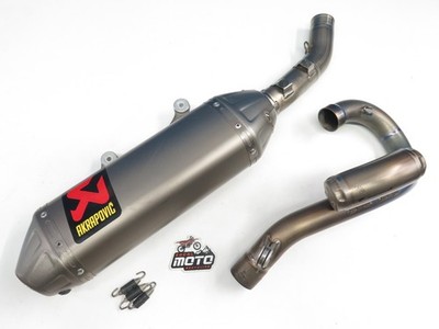 2019-2022 KTM 250 350 SX-F XC-F Akrapovic Evolution Titanium Exhaust System