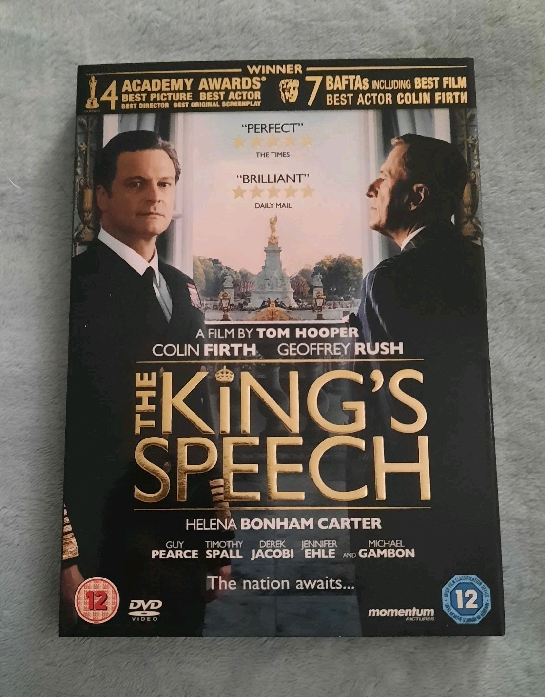 The King's Speech DVD (2014) Colin Firth, Hooper (DIR) cert 12