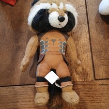 Marvel Guardians Of The Galaxy Rocket Raccoon 8" Plush Figure