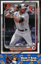 Jordan Westburg 2024 Bowman #42 Baltimore Orioles Rookie RC